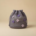 Bolso Red Gris con flores