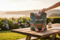 BOLSO TEJIDO A CROCHET COLORES TIERRA