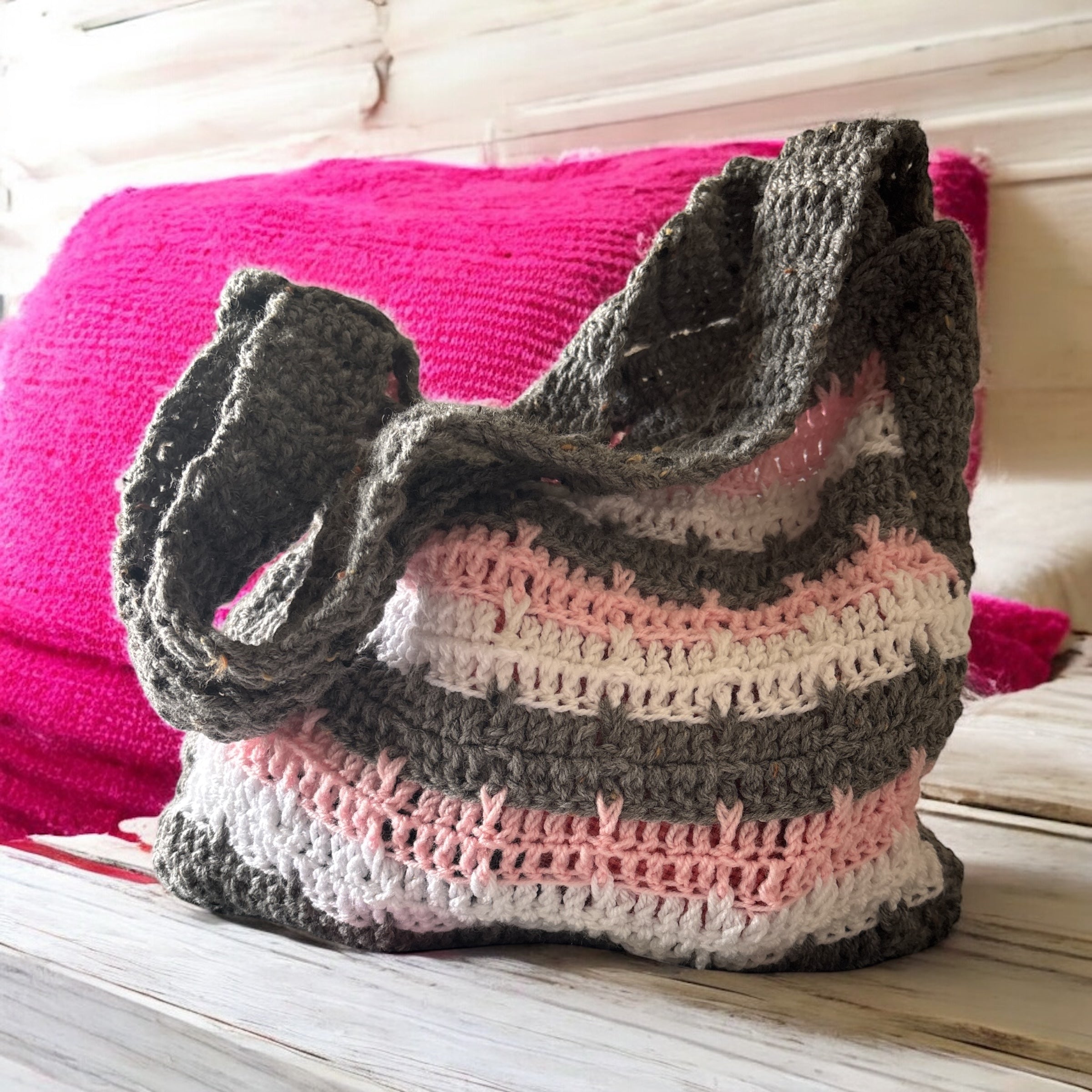 BOLSO TEJIDO A CROCHET
