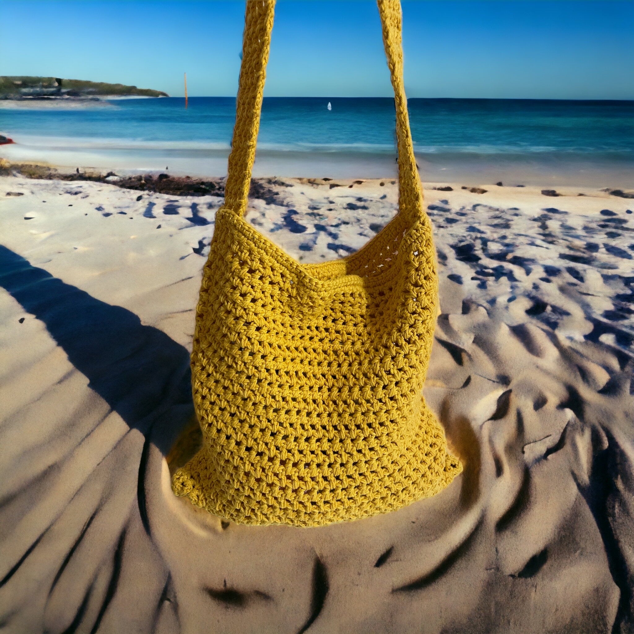 BOLSO TEJIDO A CROCHET  PUNTO CALADO ESTILO BANDOLERA