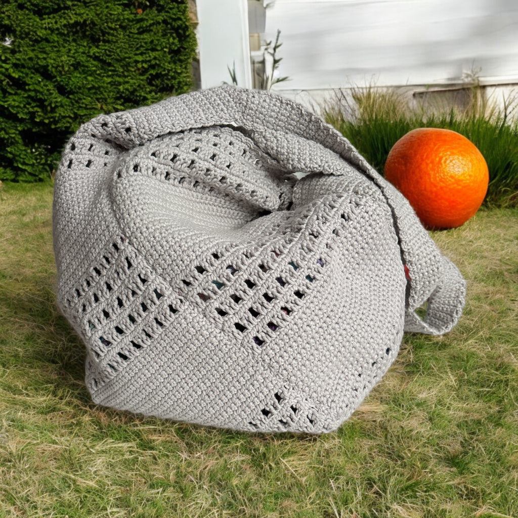 BOLSO DE CROCHET DE HILO
