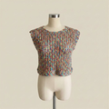 Top Crochet Boho Multicolor