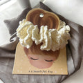 Coletero rosa en crochet – accesorio hecho a mano