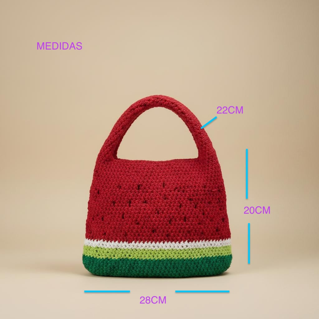 Bolso de mano Sandía Artesanal