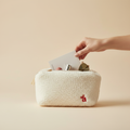 Bolsa boucle fondo beige 1:1