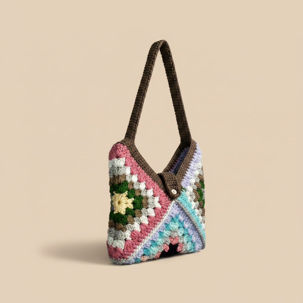 Bolso crochet — girado a la izquierda