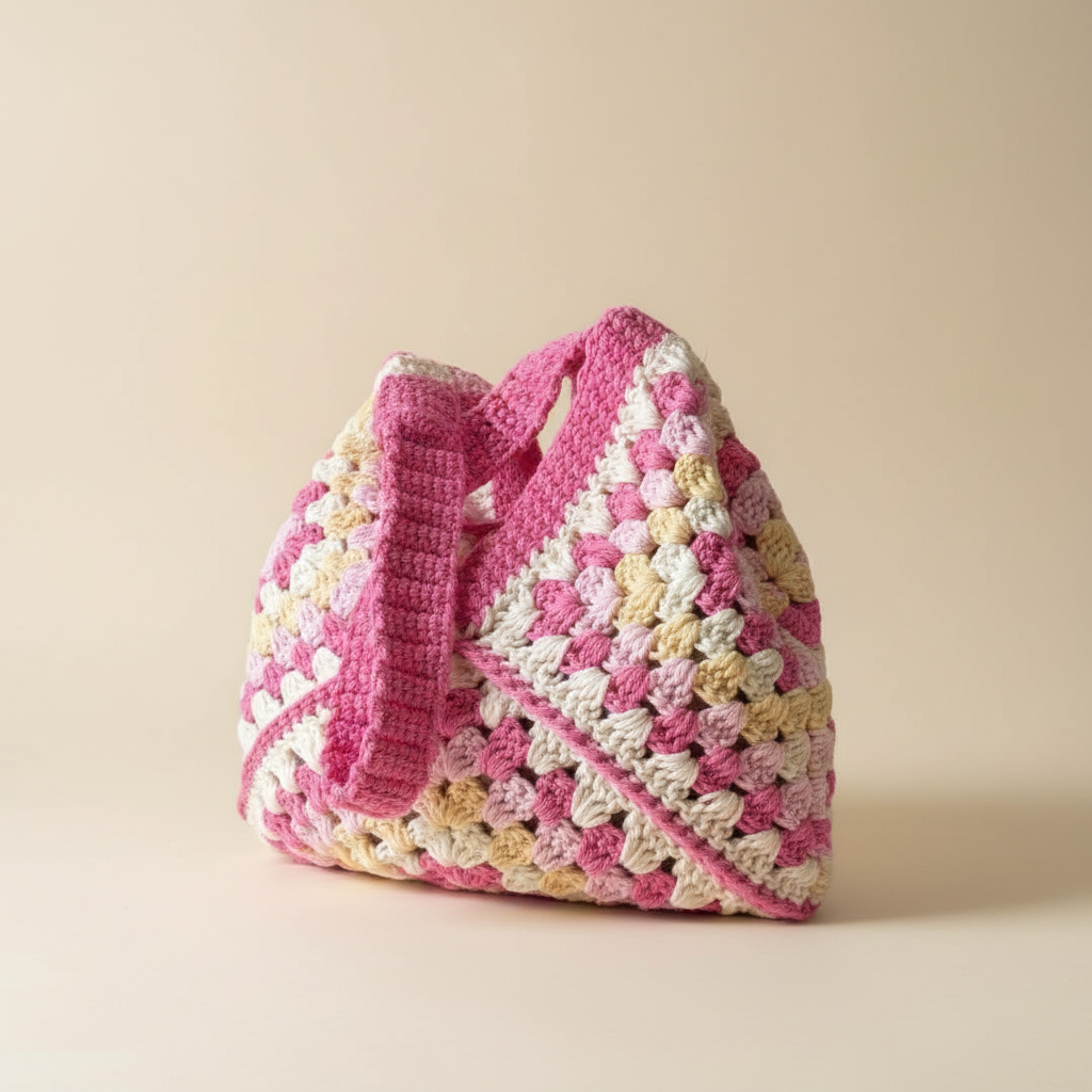Bolso crochet – sesión profesional 3/4