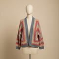 Cardigan crochet - vista frontal