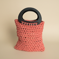 Coral Crochet Bag — Professional Photoshoot
