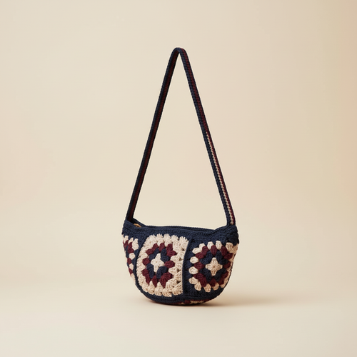 Crochet Bag – 3/4 Turn Product Shot