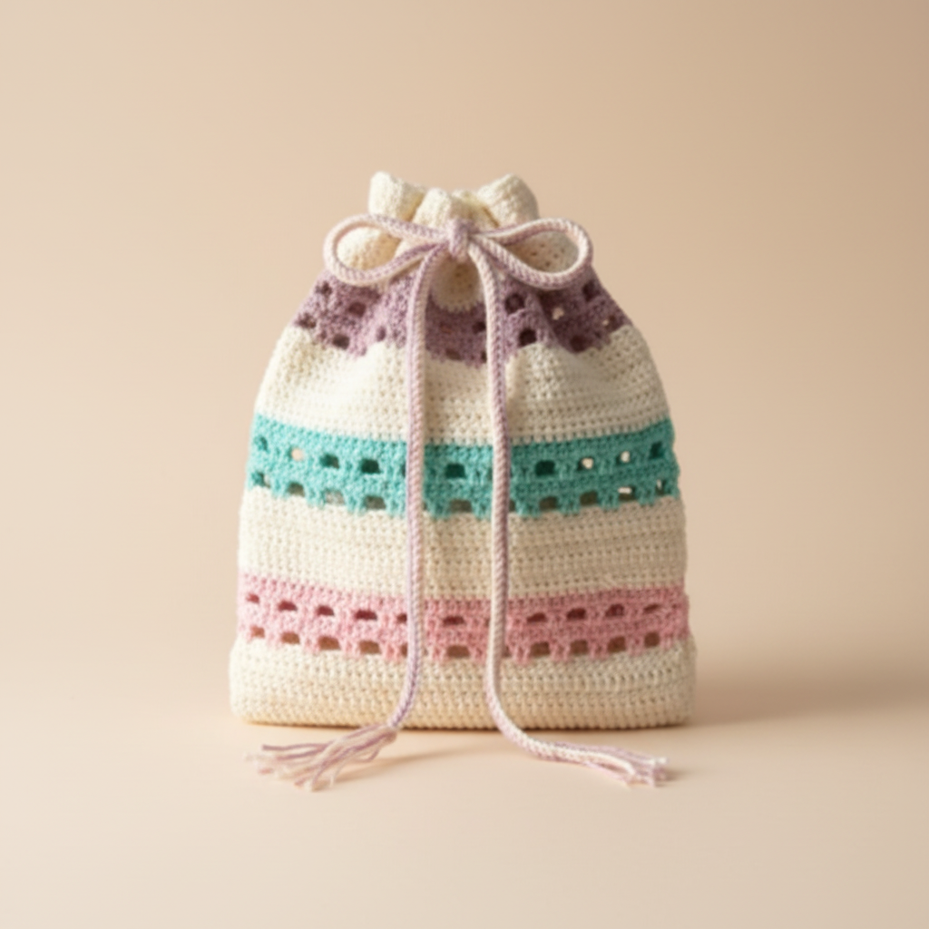 Crochet Bag – Bow Tied Strings