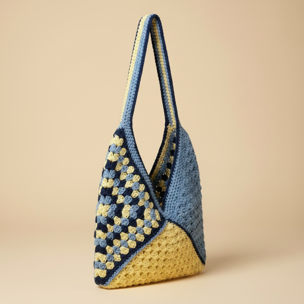 Crochet Bag Turned Left