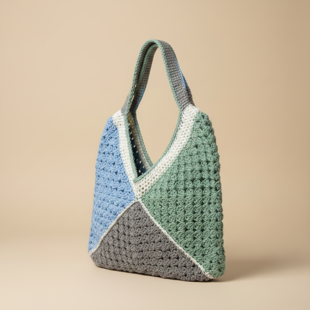 Crochet Bag Turned Left