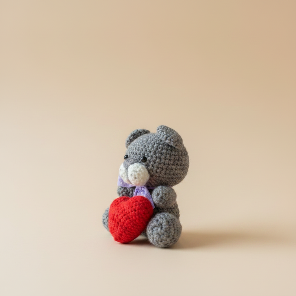 Crochet Bear — Turned Left