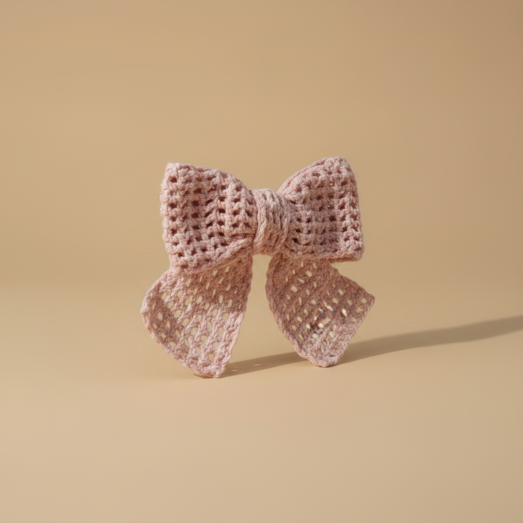 Crochet Bow Left View