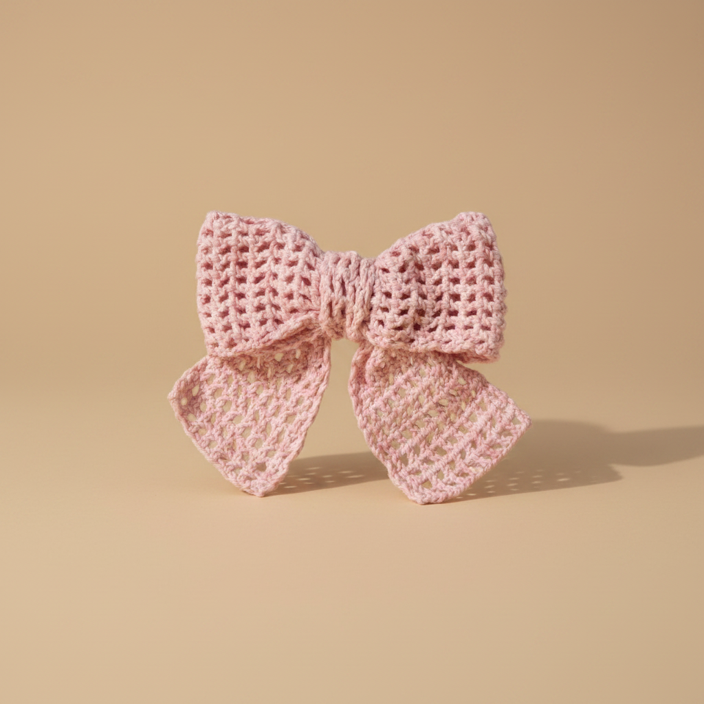 Crochet Bow Professional Photoshoot