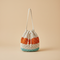 Crochet Bucket Bag — Studio Shot