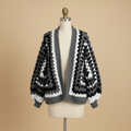 Crochet Cardigan Front View