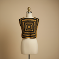 Crochet Crop Top - Vista Frontal