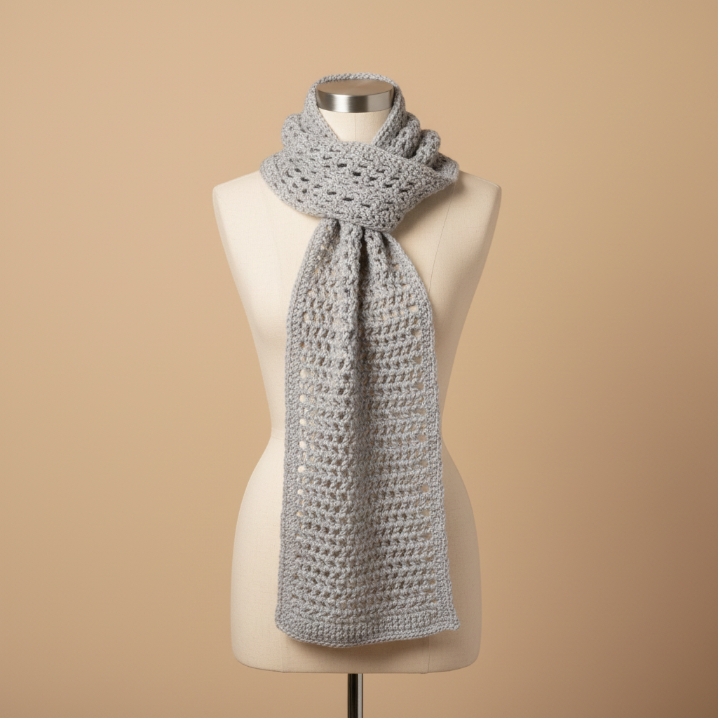 Crochet Scarf Professional Photoshoot