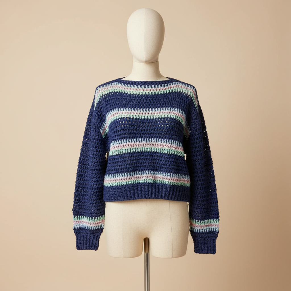 Crochet Sweater Professional Photoshoot