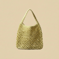 Lime Green Crochet Tote – Straightened