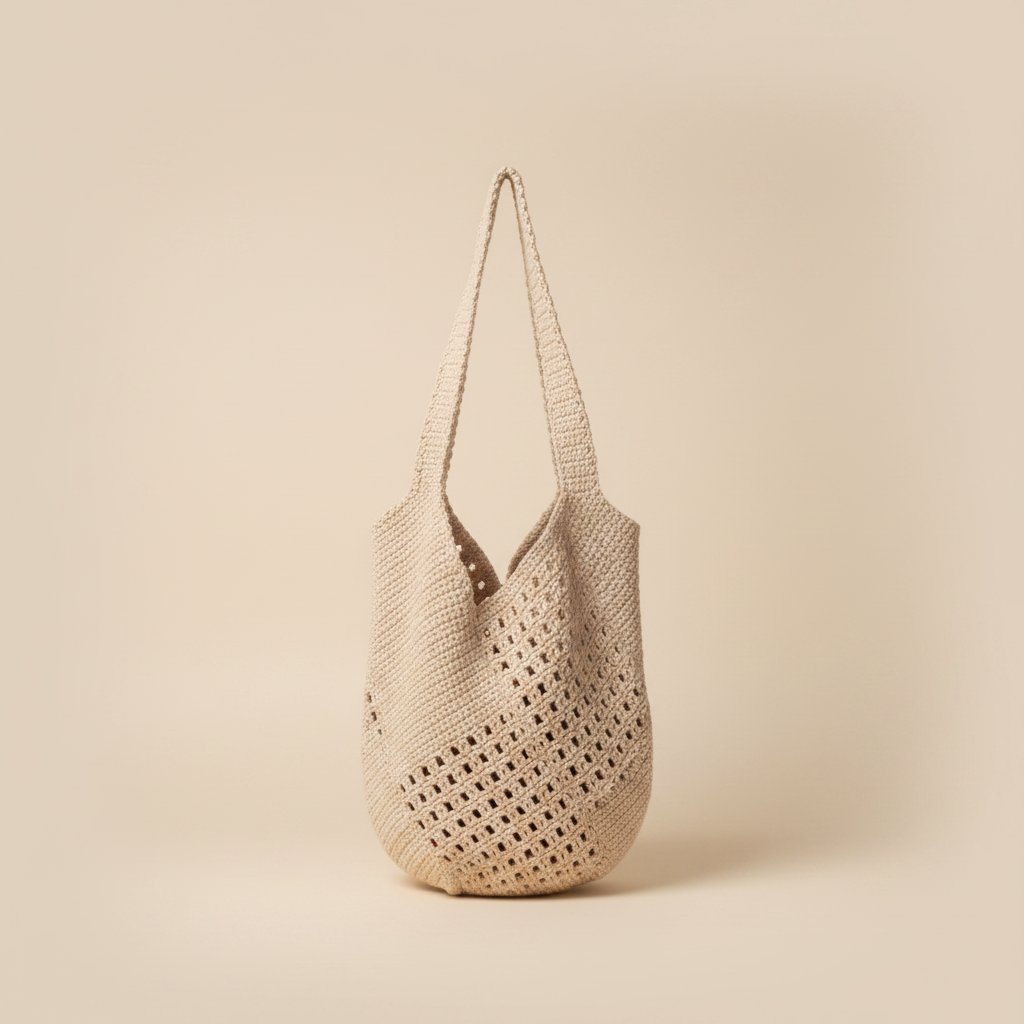 Professional Crochet Bag Photoshoot