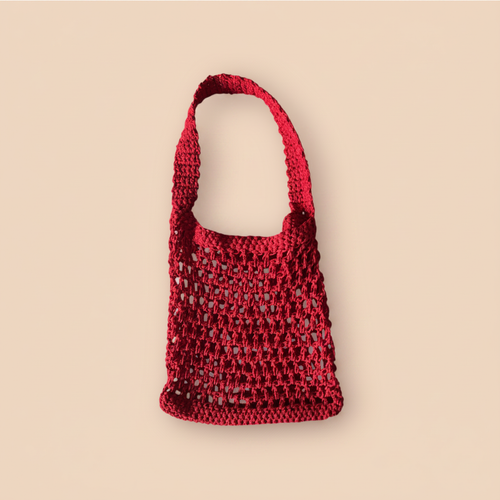 Professional Crochet Bag Studio Shot