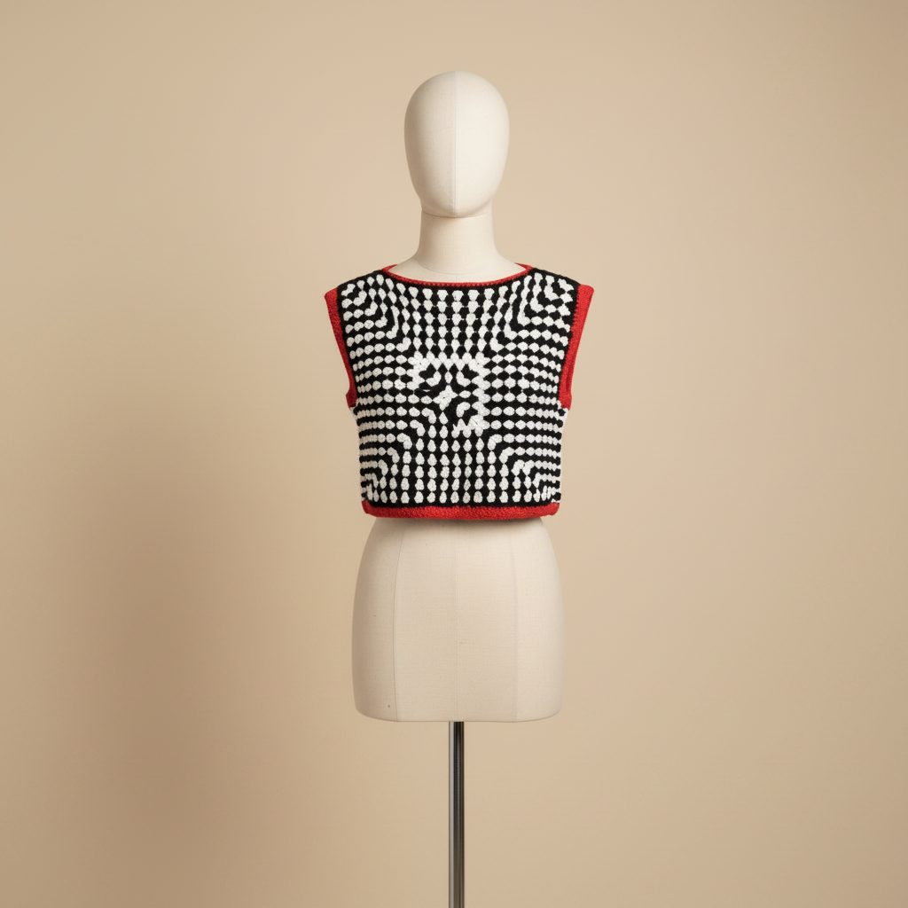 Professional Crochet Top Photoshoot